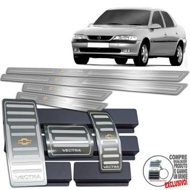 Imagem de Descanso Soleira Pedaleira Automático Prata Vectra 1996 2005