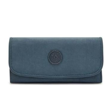 Imagem de Carteira Kipling Cinza Varias Divisoes Proteção Rfid