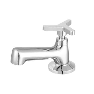 Imagem de Torneira de Pia Meber Tríade 1192 C15 Bica Baixa para Lavatório, Cromado