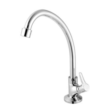 Imagem de Torneira de Pia Meber Essence 1173 C14 Bica Alta para Cozinha, Cromado