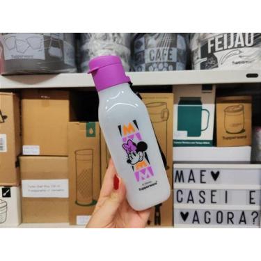 Imagem de Garrafa Eco Tupper Quadrada 500 ml M de Minnie - Tupperware