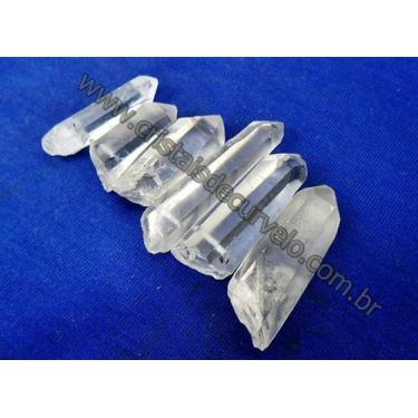 Imagem de Cristal Especial Gerador Bruto Natural Pacote 1KG Pontas Extra de Quar