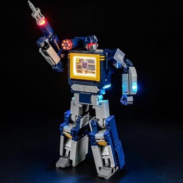 Imagem de GEAMENT LED Light Kit Compatible with Lego Transformers: Soundwave Building Blocks Model - Lighting Set for Icons 10358 (Model Set Not Included)