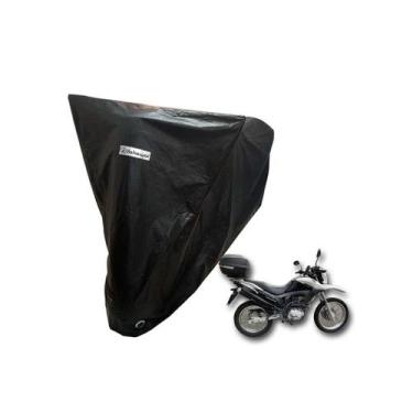 Imagem de Capa Impermeável Honda Bros 150 160 190 Com Baú Forrada Uv - kahawai