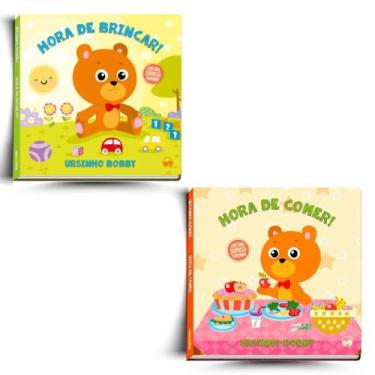 Imagem de Kit Ursinho Bobby: Hora De Brincar + Hora De Comer (2 Vol) - Kit de Li