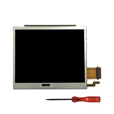 Imagem de lenboes Substituição de tela LCD inferior inferior para Nintendo DSi NDSi com ferramenta de abertura