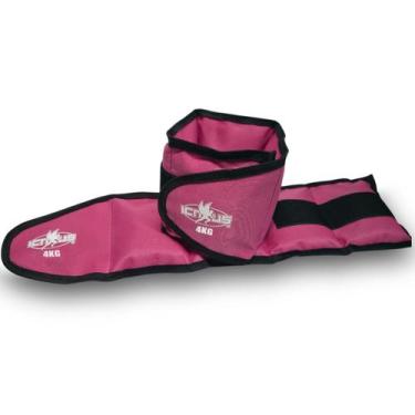 Imagem de Pesinho Peso 4kg de Perna Caneleira Para Fortalecimento Perna Reabilit