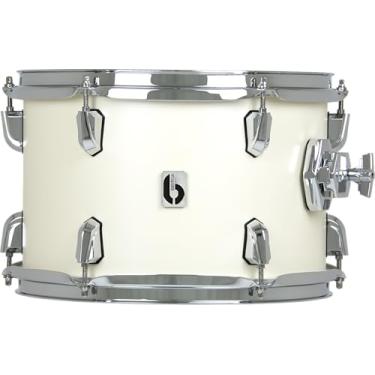 Imagem de British Drum Co. ENG-10-7-RT-SEW Enigma Series Tom Satin Olde Inglês Branco 25,4 cm x 17,8 cm