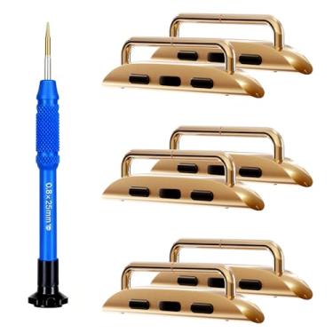 Imagem de OMECKY Pulseira de relógio adaptadores para Apple Watch Ultra (49 mm) / séries 10 de 42 mm, 46 mm, 9, 8, 7 (41 mm e 45 mm), séries 6, 5, 4 e SE (44 mm e 40 mm), séries 3 2 1 (42 mm e 38 mm)