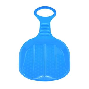 Imagem de menolana Trenó de neve infantil, prancha de grama com alça, leve, multifuncional, 33x50x5cm, trenó de inverno, neve, grama, sandboard