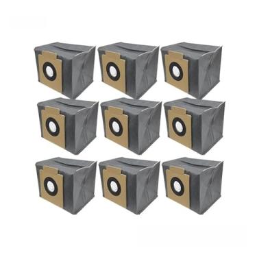 Imagem de Compatible With Eufy X8 Pro Robot Vacuum Cleaner Parts Main Side Brush Hepa Filter Mop Cloth Rag Dust Bag Accessories Replacement Spare Part(9 PCS Dust Bags)