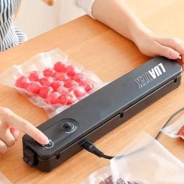 Imagem de Seladora A Vácuo Doméstica LK-5100 - Seladora de Alimentos A Vácuo - Semi-automático - Aço Inoxidável - 220V