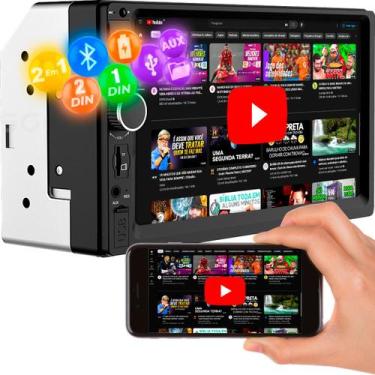 Imagem de Central Multimídia First Option 7810h Com Espelhamento E Bluetooth 2Di