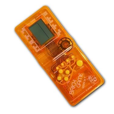 Imagem de Mini Game Retro Anos 90 - Portátil Classic 9999 em 1 – Quebra-Cabeça de Blocos e Vários Jogos Retro, Cores Sortidas – Brinquedo Infantil e Nostálgico