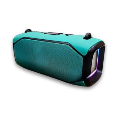 Imagem de Caixa de Som Bluetooth com Alto-Falante Duplo e Subwoofer Sem Fio(Azul)