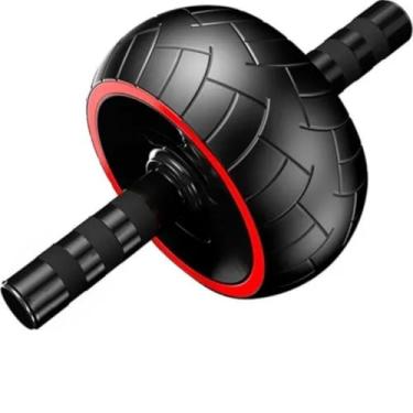 Imagem de Roda abdominal profissional larga, rolo abdominal