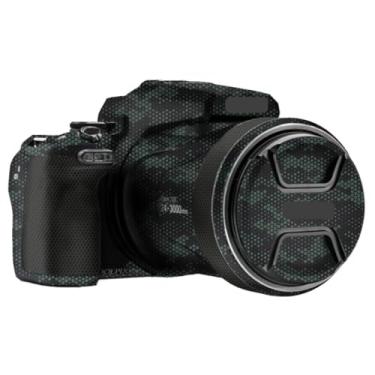 Imagem de COOLPIX P1100 Película protetora de vinil antirriscos para câmera película protetora de vinil capa de decalques para Nikon COOLPIX P1100 (Mamba Green)