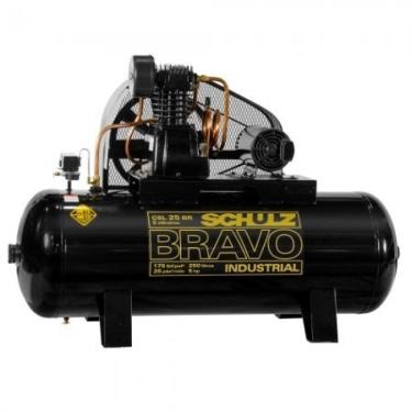 Imagem de Compressor Schulz Csl 25 Br 250 Litros 5 Cv 175 Lbs Trif.