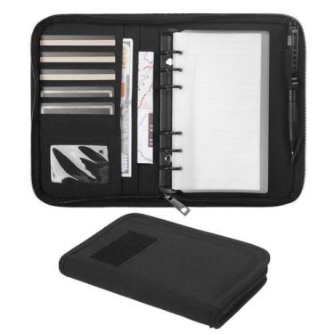 Imagem de Encadernador de caderno KOSIBATE Tactical 14x22 cm com zíper de 6 argo