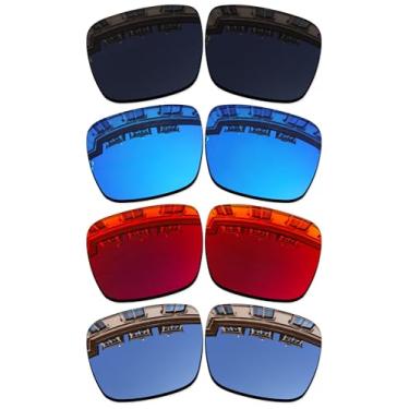 Imagem de Vonxyz Conjunto de 4 lentes de substituição para óculos de sol Oakley Sylas XL OO9448 60 mm pacote combo