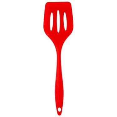 Imagem de Espatula Vazada De Silicone Com Furo Passante - Ad