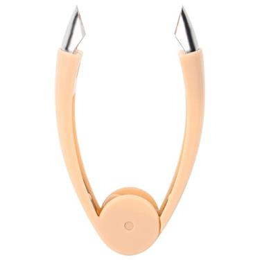 Imagem de Fayelume Descaroçador de abacaxi, 12 x 7,5 x 2 cm, ferramenta de descaroçador de tomate adequada para haste de morango, olhos de batata, cabeças de rabanete