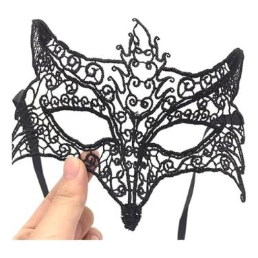Imagem de Mascara Fantasia Festa Baile Ensaio Sex Fetiche Raposa Renda