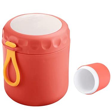 Imagem de Copo de Sopa Pot Comida Aço Inoxidável Isolado e Micro-ondável Container Portátil Caixa Almoço com Colher para Porridge Trabalhador do Escritório Viagem Piquenique