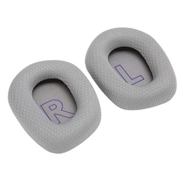 Imagem de Generic Almofadas de Substituição para Fones de Ouvido G733 Almofadas de Espuma Confortáveis ​​para Fones de Ouvido, Material Resistente e Durável Com Fácil Instalação (Cinza Prateado)