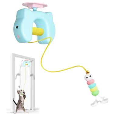 Imagem de Brinquedo elétrico para gatos | Jogo elétrico interativo para gatos, brinquedo de simulação de gatinho | para exercícios físicos, treinamento, enriquecimento, alívio do tédio em ambientes internos