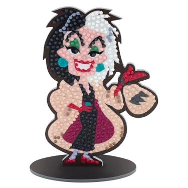 Imagem de DIAMOND ART CLUB Sparkle Pals – Cruella's Chaos, kit de pintura de diamante, artesanato DIY divertido para adultos, arte de diamante para iniciantes, 9,4 cm x 15 cm
