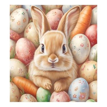 Imagem de Blueangle Capa magnética de ovos de páscoa para lava-louças, decoração da capa frontal da máquina de lavar louça, adesivos de eletrodomésticos, adesivos de eletrodomésticos, 58 cm C x 66 cm adesivo