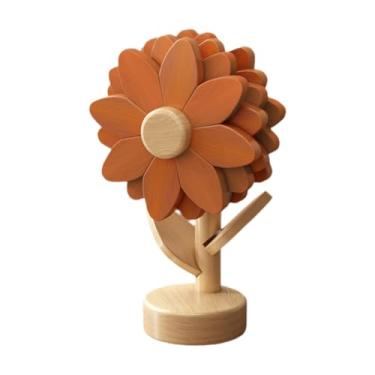 Imagem de WeiLaiKeQi Conjunto de 5 Protetores de Mesa Isolantes Antiderrapantes em Madeira para Decoração de Casa, Porta-Copos e Pratos Quentes, Suportes para Panelas e, C