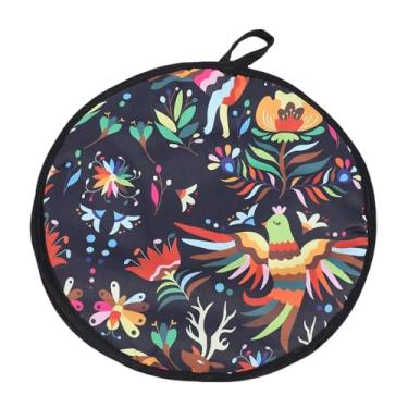 Imagem de OPPWONG Bolsa Aquecedora de Tortilla Aquecedor de Tecido Térmico Isolado para Micro-ondas para Tacos Com Saco de Pano Macio Leve para Tortilhas de Milho, Pitas, Naan, Pães Achatados