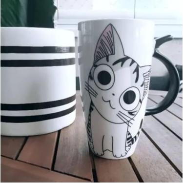 Imagem de Caneca Gatinho Super Fofa 600ml – Charme Cute Coffee