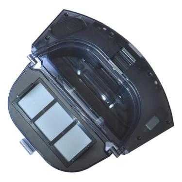 Imagem de Reservatório de água e pó para aspirador de pó, compatível com o aspirador robô Proscenic M8 Pro. Peças de reposição para caixa de pó.