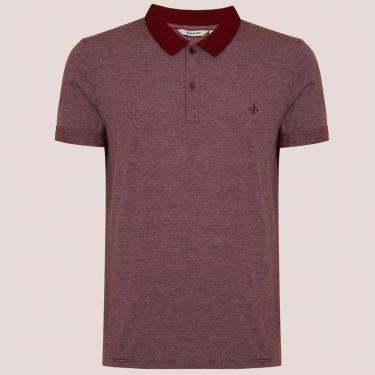 Imagem de Camisa Polo Dudalina Microlistra Jersey Masculino-Masculino
