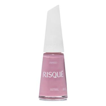 Imagem de Esmalte Risqué Rosa Cremoso Astral 8ml, 8ML, Rosa
