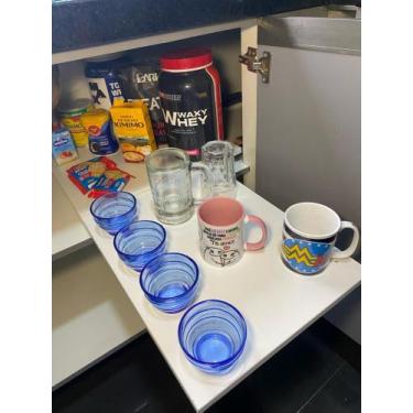 Imagem de Prateleira Deslizante sem Borda Organizador Telescópico Para Armário, 