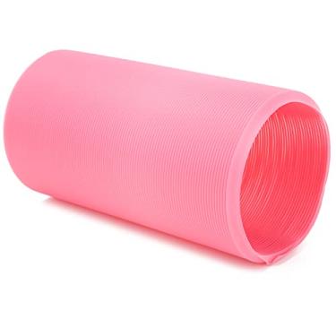 Imagem de Ymiko Brinquedo Retrátil de Túnel de Brincar para Pequenos Animais de Estimação, Porquinhos-da-índia, Ouriços, Chinchilas, Visons e Marmotas (Rosa)