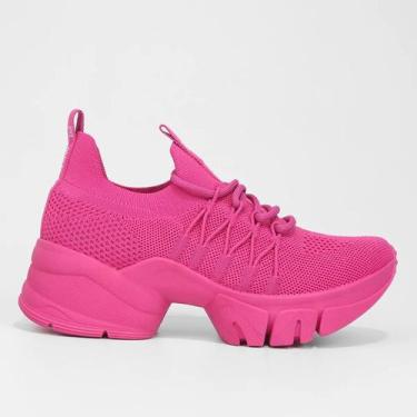 Imagem de TENIS FEMININO RAMARIM 22-80234 Chunky Plataforma Meia Flatform Trator