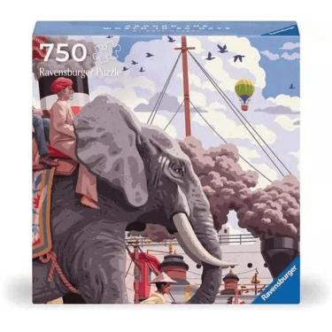 Imagem de Puzzle 750 Peças Volta ao Mundo em 80 Dias Ravensburger 12001201