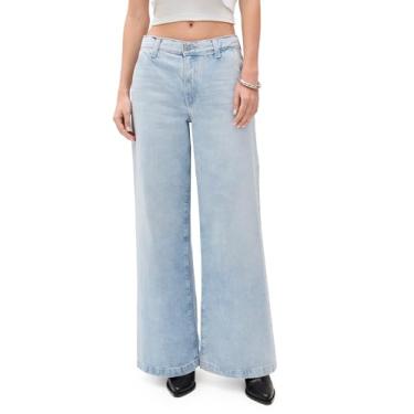 Imagem de AG Adriano Goldschmied Calça jeans feminina Farrah de cintura média, Idol, 31