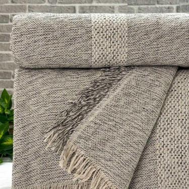 Imagem de Manta Essenza King 220x260 Cru/tabaco
