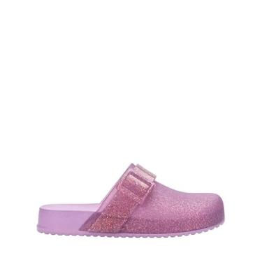 Imagem de Mini Melissa Cozy Clog Infantil Lilás Glitter 36069-29