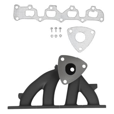 Imagem de maXpeedingrods Kit de coletor de escape 674-773 com parafusos de porcas de juntas para Chevrolet Equinox GMC Terrain 2015-2017 L4 2,4L, 12672285 12656404 674773