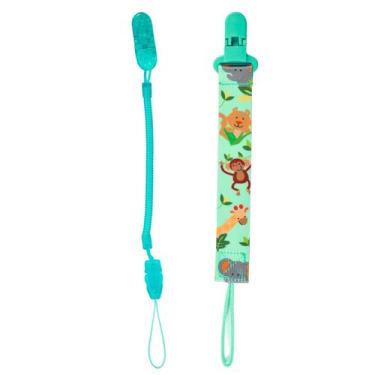 Imagem de Combo 1 Prendedor De Chupeta Estampado E 1 Mola Pietra Baby