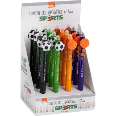 Imagem de Caneta GEL Divert GEL SPORT Apagável 0.7MM (display com 12 Unidades) -