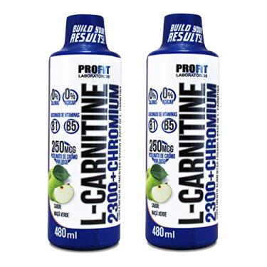 Imagem de 2x L Carnitina 2300mg + Picolinato De Cromo 250mcg Queimador