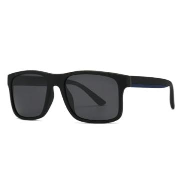 Imagem de JRLLFD Óculos de sol masculinos polarizados clássicos para dirigir (azul marinho)